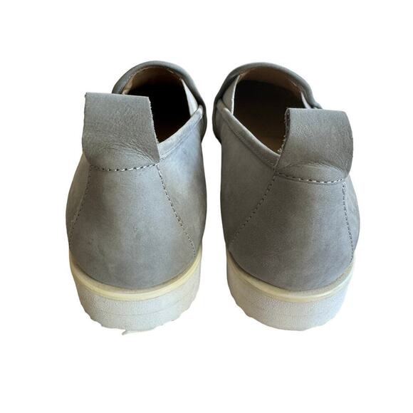 Everlane Street Shoe Grey Suede Nubuck Leather Loafer Size 6.5 - Picture 3 of 7